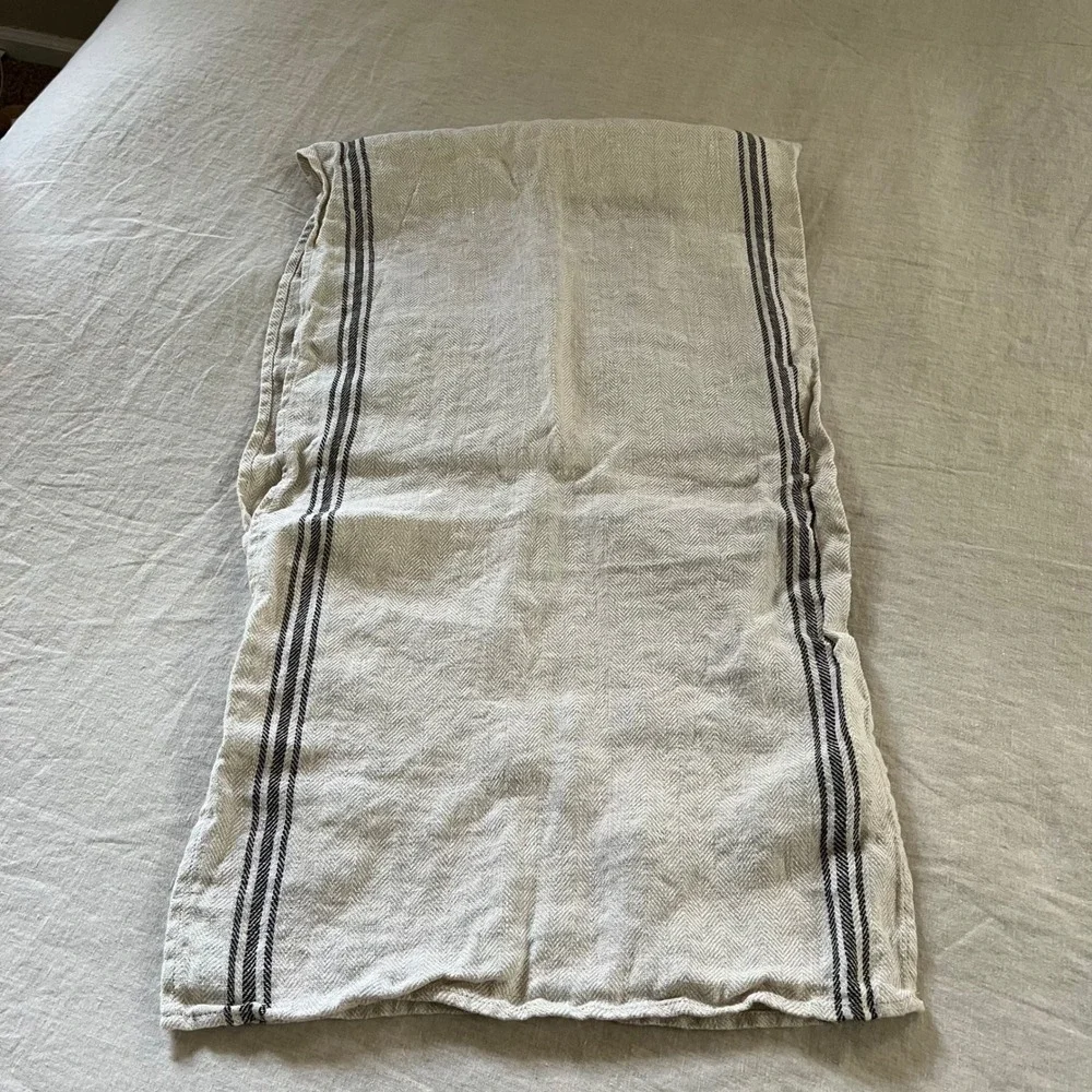 Vintage Striped Table Runner